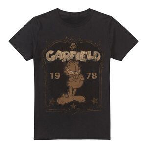 Garfield Mens Est 1978 T-Shirt / Black
